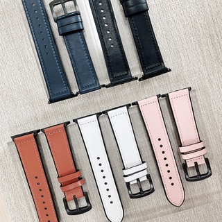 สาย Smart Watch 7 แบบ หนัง สำหรับ Smart watch 7 6 /5/4/3/2/1 ขนาด 38/40/41mm 42/44/45mm สายหนังแบบสายนาฬิกา