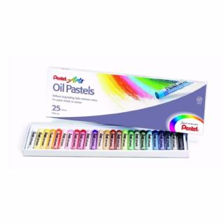 Pentel เพนเทล สีชอล์คน้ำมันคุณภาพสูง Oil Pastels 25 สีentel เพนเทล สีชอล์คน้ำมันคุณภาพสูง Oil Pastels 25 สี