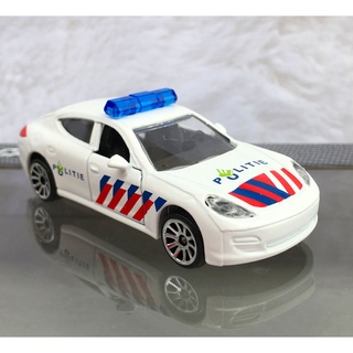 Majorette Porsche Panamera Politie - Natherlands - White Color /Wheels 5U /scale 1/64 (3 inches) no Package