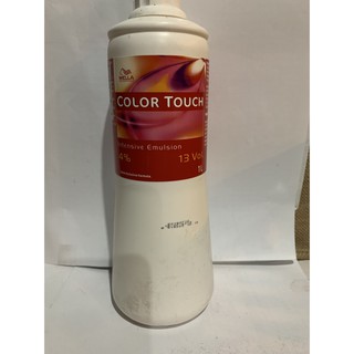 Wella Color Touch Intensive Emulsion 4% 1ลิตร น้ำนมสำหรับผสมสีย้อมผล เวลล่า color touch