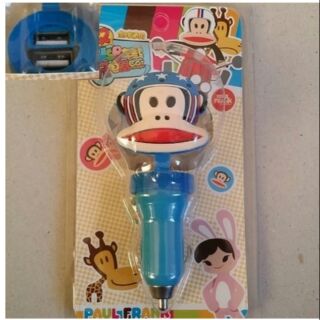 ที่ชาร์ตแบต บนรถ ผ่านสาย USB ลาย พอลแฟรงค์ Paulfrank ชาร์ตได้ 2 เครื่อง มี 2 port usb ให้ค่ะ