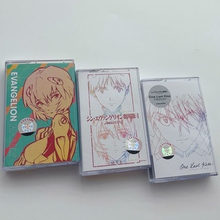 เทปคาสเซ็ท  EVA Neon Genesis Evangelion EVANGELION ในที่สุดก็มีเทป One Last Kiss Unopened Three Discs