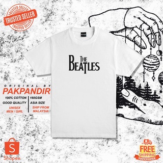 Yuanl5 [พร้อมส่ง] เสื้อยืดแขนสั้น พิมพ์ลาย Beatles พลัสไซซ์ ของขวัญวันเกิด สําหรับผู้ชาย XS-6XL