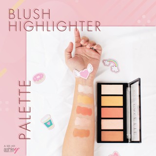 A-325 ASHLEY(แอชลี่ย์) HIGHLIGHT BLUSH BRONZE PALETTE