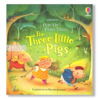 DKTODAY หนังสือ USBORNE POP-UP FAIRY TALES THREE LITTLE PIGS (AGE 3+)