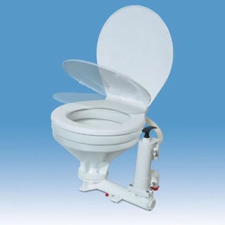 อุปกรณ์เรือ - [TMC-29941] - Manual Toilet &amp; Service Kits - โถส้วมไฟ้ฟ้าใหญ่แบบมือโยก รุ่น 29941