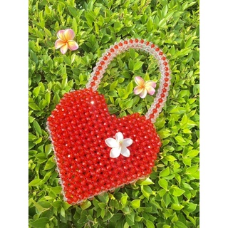 กระเป๋าลูกปัดHANDMADE