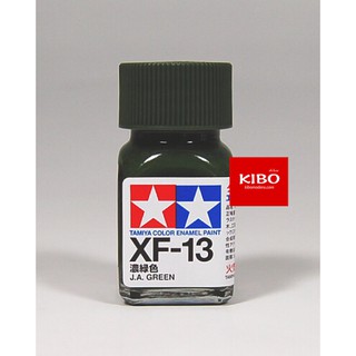 สีสูตรอีนาเมล TAMIYA XF-13 J.A. Green (10 Ml)