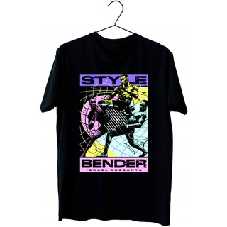 [S-5XL] เสื้อยืด มีฮู้ด พิมพ์ลาย Stylebender Israel Adesanya Stylebender สําหรับผู้ชาย