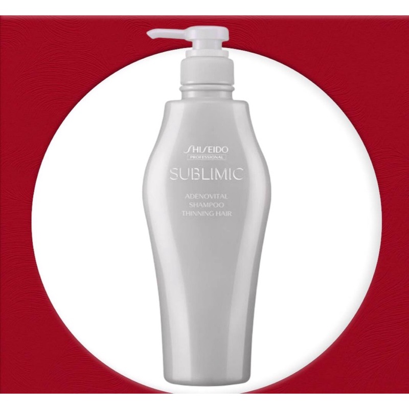 Shiseido Sublimic Adenovital Shampoo Thinning Hair 500ml แชมพู ชิเชโด้ ผมร่วง บาง