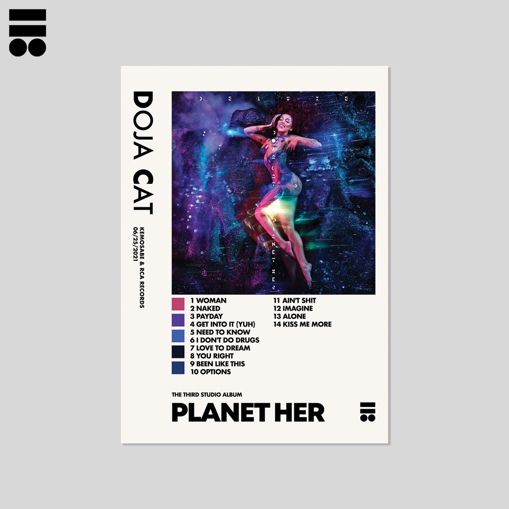 Doja Cat - โปสเตอร์ Planet Her