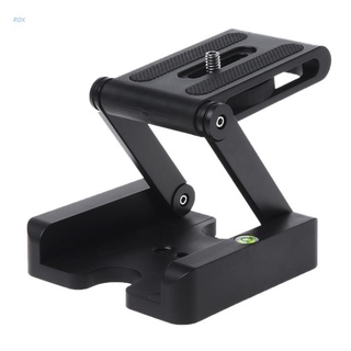 ROX Portable Z-Type Camera Folding Tripod Pan Tilt Ball Head Desktop Stand Holder