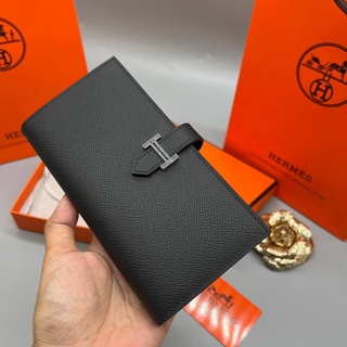 Hermes wallet Grade Vip Size 19 cm  อปก.Fullboxset