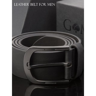 Best SALE เข็มขัดผู้ชายแฟชั่น เข็มขัดหนังสำหรับผู้ชาย Leather Belt for Men เข็มขัดกางเกงยีนส์ผู้ชาย