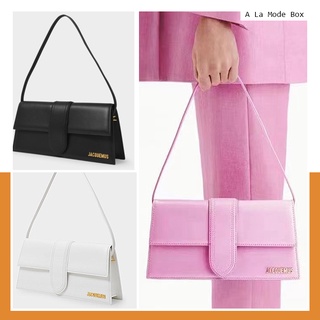 6 สี ออริ Jacquemus La Bambino Long Shoulder Bag Original หนังวัวแท้