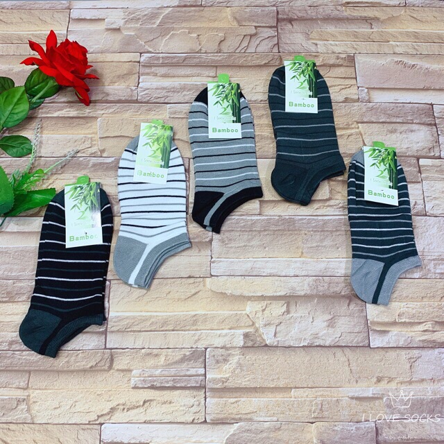 ถุงเท้า ใยไผ่ 🎋ช่วยลดกลิ่นเท้าได้ดีเยี่ยม คู่15บาท - รูปที่ 5