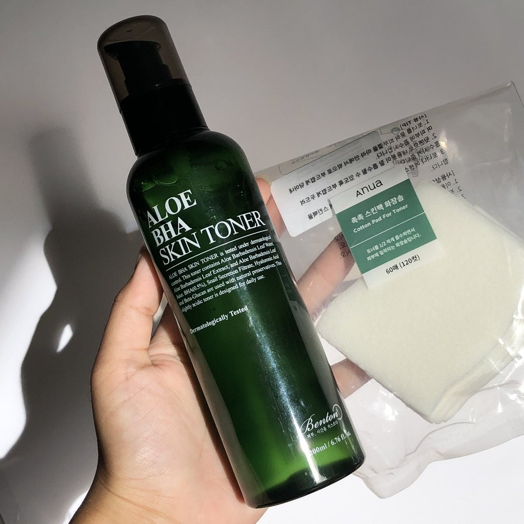 โทนเนอร์ Benton Aloe BHA Skin Toner ขนาด200ml