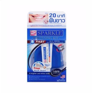 ยาสีฟันสปาร์คเคิล ไวน์เทนนิ่ง คิท Sparkle Whitening Kit 30 กรัม