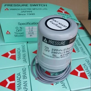 🔥ส่งเร็ว ถูกสุด🔥 YAMADA Pressure Switch สำหรับปั๊มน้ำ Hitachi ITC เพรสเชอร์สวิทซ์ อะไหล่ปั๊มน้ำ ถังกลมและถังเหลี่ยม