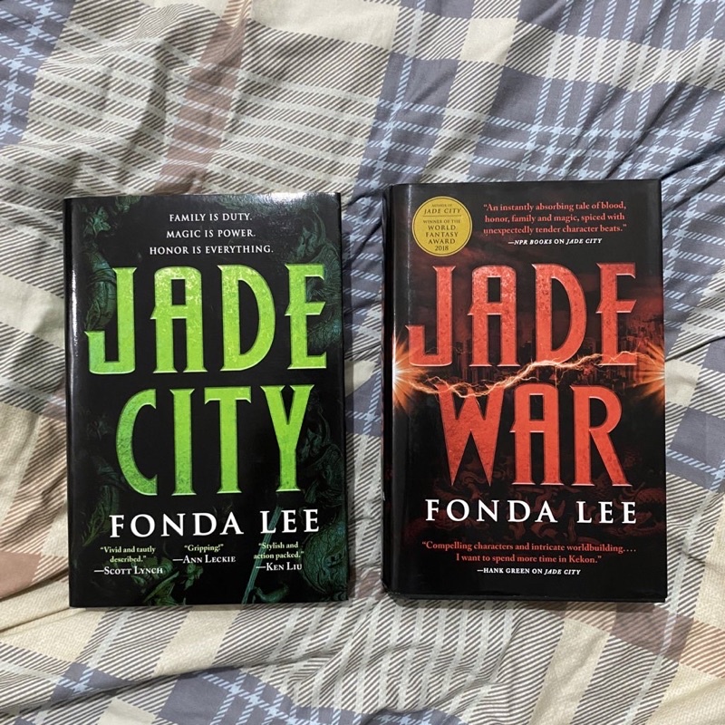 ปกแข็ง The Greenbone Saga Jade City & Jade War - Fonda Lee