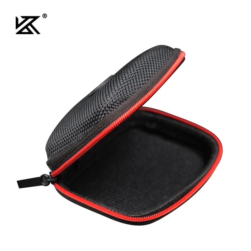 Kz แบบพกพา มินิ ไนลอน ที่เก็บหูฟัง ออแกไนเซอร์ ที่ใส่หูฟัง ถือ เคสแข็ง ที่ม้วน ยืด หูฟัง เคสจัดเก็บ