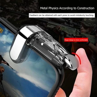 จอยเกม Pubg SHOOTING TAP จอยยิง ปุ่มช่วยยิง เกมส์มือถือ (Rules Of Survival ,PUBG) จอย รุ่น K03 1คู่