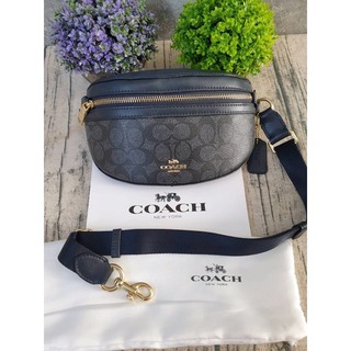 COACH BELT BAG IN SIGNATURE CANVAS (STYLE NO: 39937)