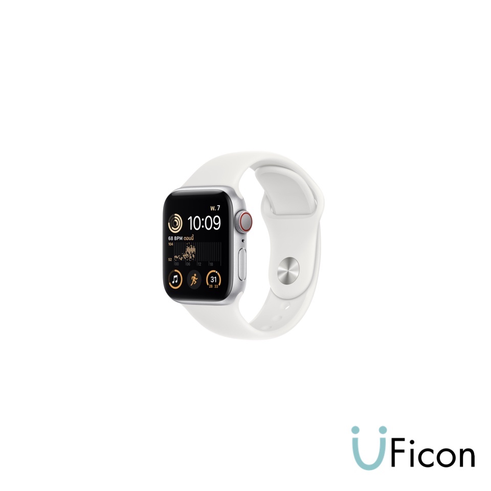 Apple Watch SE ปี 2022 GPS+Cellular Aluminium Case with Sport Band - Regular ; iStudio by UFicon