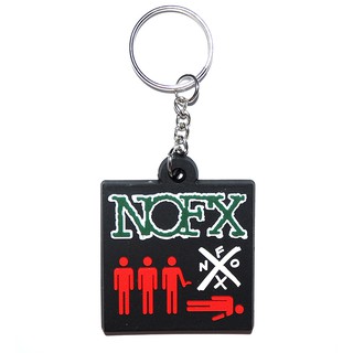 พวงกุญแจยาง NOFX nofx music band NOFX