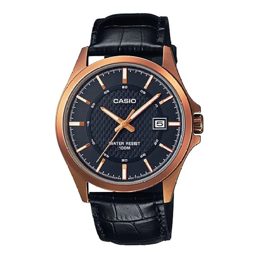 Casio Standard นาฬิกาข้อมือ Gent quartz รุ่น MTP-1376RL-1A