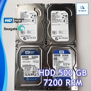 HDD 500GB - 1000GB[1TB] PC 3.5 SATA3 ฮาร์ดดิสก์ คอมพิวเตอร์ตั้งโต๊ะ WD Blue / Seagate 7200 รอบต่อนาที (สินค้าคละยี่ห้อ)​