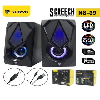 NUBWo NS-39 SCREECH Stereo Gaming Speaker