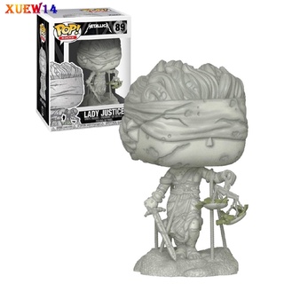 ฟิกเกอร์ไวนิล NG Funko Pop 89 Rocks Metallica Lady Justice ของเล่นสําหรับเด็ก