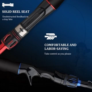 Daiwa คันเบ็ด 1.65/1.8/2.1 ม. น้ำหนักเบาปั่น Baitcasting Rod M การกระทำ EVA
