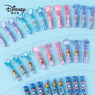 [Disney Stationery] ฝาครอบดินสอ พลาสติกใส ลายการ์ตูนดิสนีย์ สําหรับเด็กนักเรียนประถม