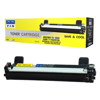 ตลับหมึกพิมพ์เลเซอร์ Fin Toner รุ่น Brother TN1000 (TN-1000) รองรับเครื่องพิมพ์ Brother HL-1110W มีใบกำกับภาษี