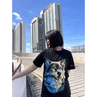 เสื้อยืดผ้าCotton💯น้องแมว😻หมาป่า🦊ปีศาจ😈เสือ🐯 สินค้าเกรดพรีเมี่ยม