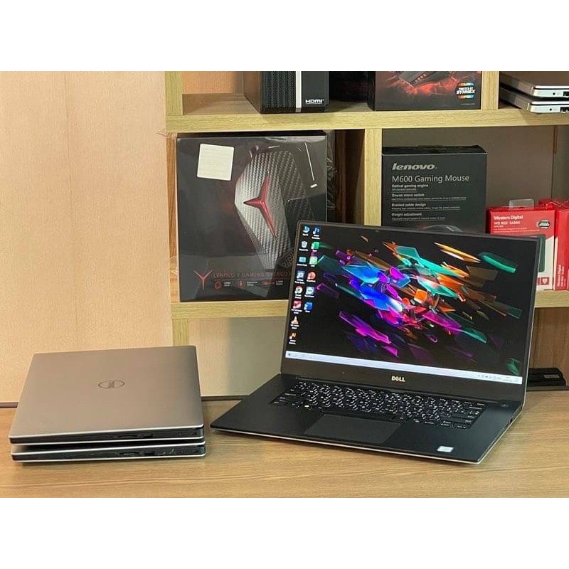 Dell Precision 5520 i7-7820HQ SSD512GB RAM16GB QUADRO M1200 (4GB GDDR5) Win 10 Pro สินค้ามือสอง แบ็ต