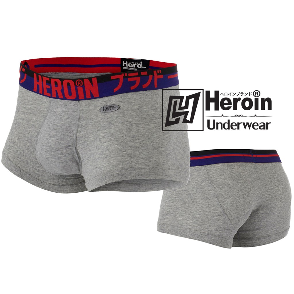 1แถม1 กางเกงในชาย บ็อกเซอร์ เฮโรอีน - Heroin Underwear