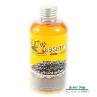 สวนปานะ น้ำมันงาดำ สกัดเย็น 525 มล. Coldpressed Black Sesame oil
