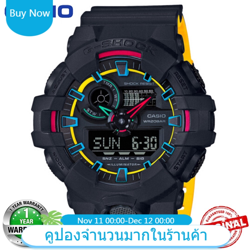 นาฬิกาข้อมือGA g shock Ga - 700 Se - 1a 9 นาฬิกาข้อมือสําหรับผู้ชาย（XNE Store）