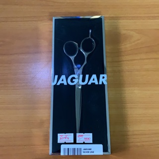 💓กรรไกรJAGUAR 3ดาว⭐️⭐️⭐️(มือซ้าย)SILVER LINE