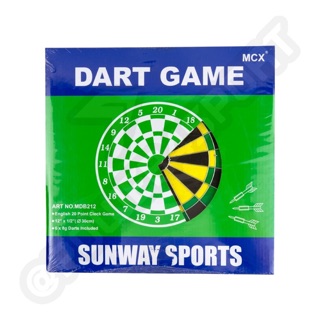 กระดานปาเป้าพร้อมลูกดอก ขนาด 12 นิ้ว Dart Board 12”