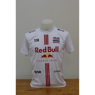 เสื้อคอกลม3แถบ-RedBull 199 บาท แห้งเร็วและระบายอากาศได้ดี  สวมใส่ได้ทุกเพศ