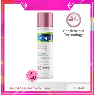 Cetaphil Bright Healthy Radiance Brightness Refresh Toner 150ml.โทนเนอร์เช็ดหน้า เซตาฟิล ไบรท์ เฮลธ์ตี้