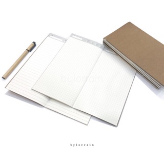 ไส้เติมสมุด Travelers notebook style Midori Brass