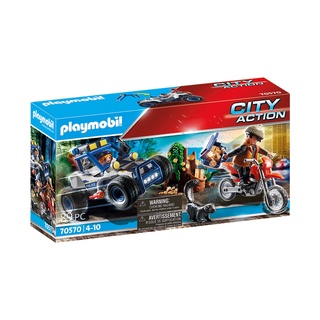 Playmobil 70570 Police Off-Road Car with Jewel Thief แอ็คชั่นฟิกเกอร์ ตำรวจ รถออฟโรดของตำรวจกับโจรล่าอัญมณี