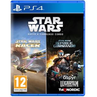 ผ่อน 0% Star Wars Racer and Commando Combo for PS4  ใหม่มือหนึ่งในซีล (Zone 2) มีซับอังกฤษ ตรงปก เล่นได้กับเครื่องทุกโซน