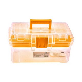 กล่องเครื่องมือ DIY Hand tools HL30124 15.5 นิ้ว สีใส 15.5" HL CLEAR DIY TOOL BOX