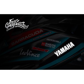 สติ๊กเกอร์ โลโก้ YAMAHA สะท้อนแสง/เรืองแสง